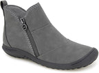 JBU Women's Piper Water Resistant Booties  Charcoal Size 8.5