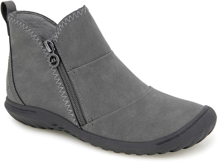 JBU Women's Piper Water Resistant Booties  Charcoal Size 8.5