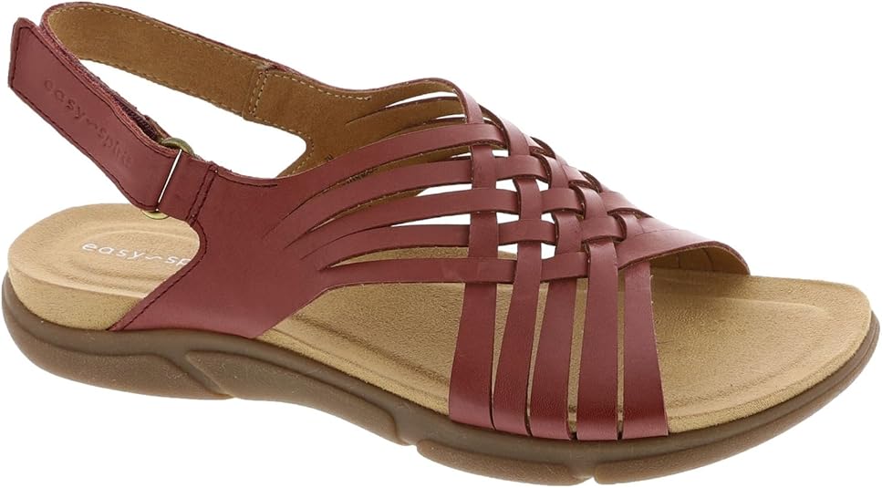 Easy Spirit Women's Mar Sandals  Medium Red Size 9