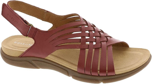 Easy Spirit Women's Mar Sandals  Medium Red Size 9