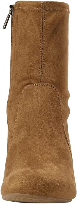 Kenneth Cole Reaction Women's Road Stretch Ankle Boots  Color Cognac Size 10M