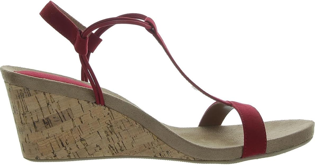 Style & Co Women's Mulan Wedge Sandals  Fruit Punch Micro Size 8