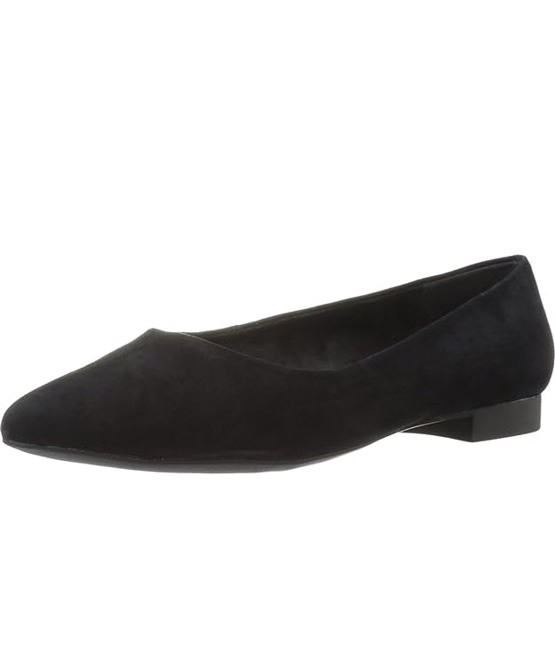 Bella Vita Women's Vivien Flats  Color Black Kidsuede Size 11W
