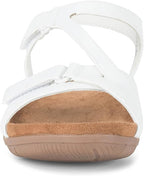 Baretraps Women's Jaxen Outer Side Closure Sandal  White Size 9.5