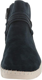 Bella Vita Women's Falynn Ankle Boots  Color Navy Suede Leather Size 7.5W