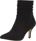 Bella Vita Women's Danielle Ankle Boot Booties   Black Suede Leather Size 9.5W