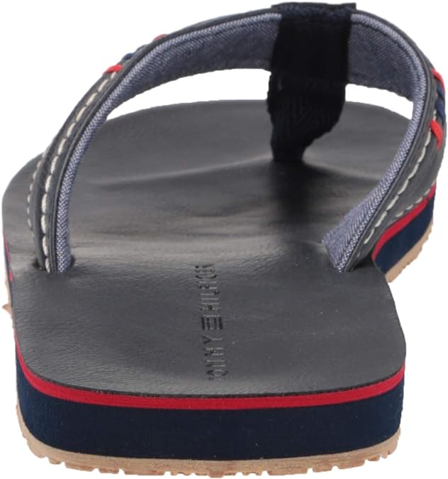 Tommy Hilfiger Men's Destino Flip-Flop Sandals   Color Navy Size 9