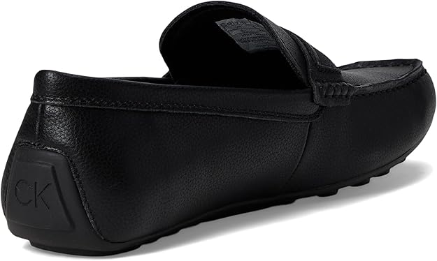 Calvin Klein Men's Oliver Logo Driving Style Loafer  Black Size 9.5