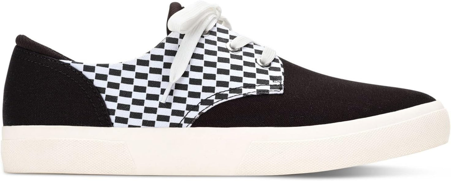Sun+Stone Men's Kiva Checkered Lace-Up Sneakers  Color Checkerboard Size 10.5