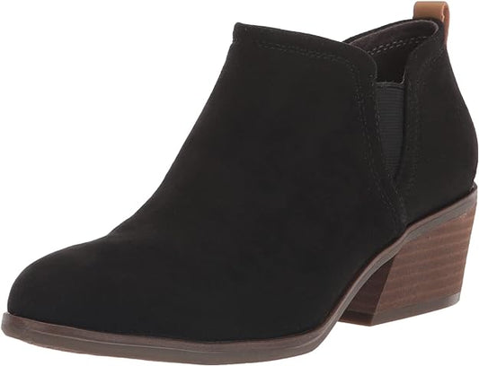 Dr. Scholl's Women's Laurel Ankle Booties  Color Black Microfiber Size 6.5M