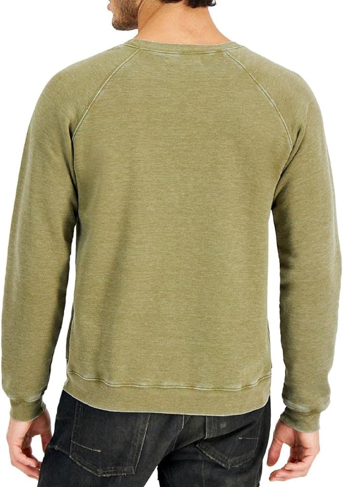 Heroes Motors Men's Wrench Pullover Sweatshirt  Color Army Size XL