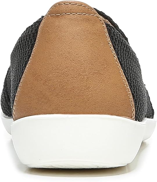 LifeStride Women's Next Level Slip-ons  Black Knit Size 10W S