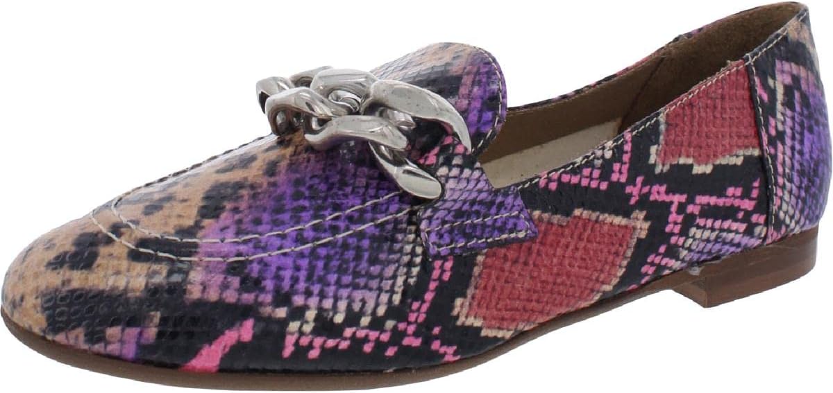 Donald Pliner Women's Nolin Leather Loafers  Lavender Size 6