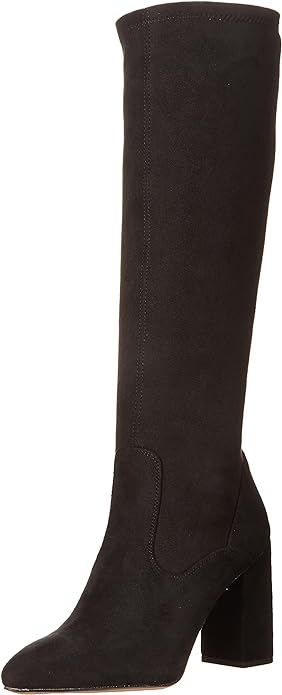 Franco Sarto Katherine High Shaft Boots  Color Black Suede Size 9M