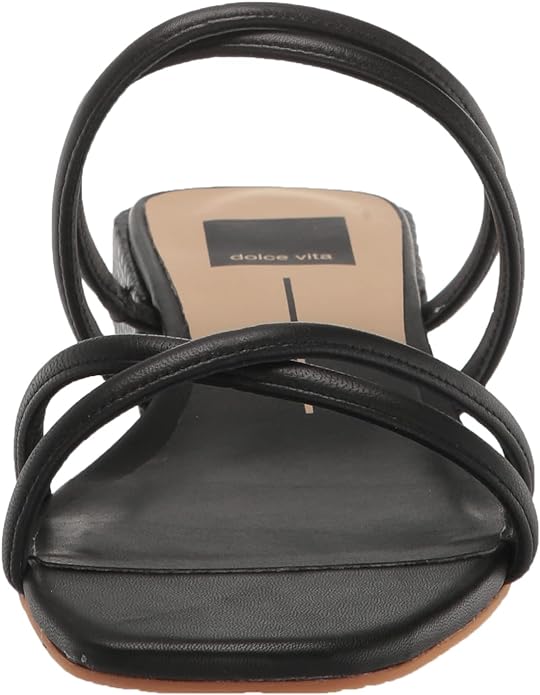 Dolce Vita Women's Happi Strappy Flat Sandal  Color Black Size 6