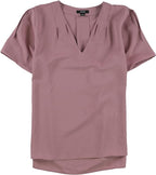 Alfani Women's Solid Pullover Blouse  Color Rosepetal Size M