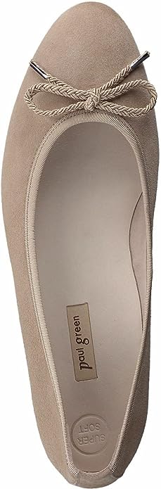 Paul Green  Maggie Super Soft Classic Ballet Flats  Color Steel Suede Size 9.5M