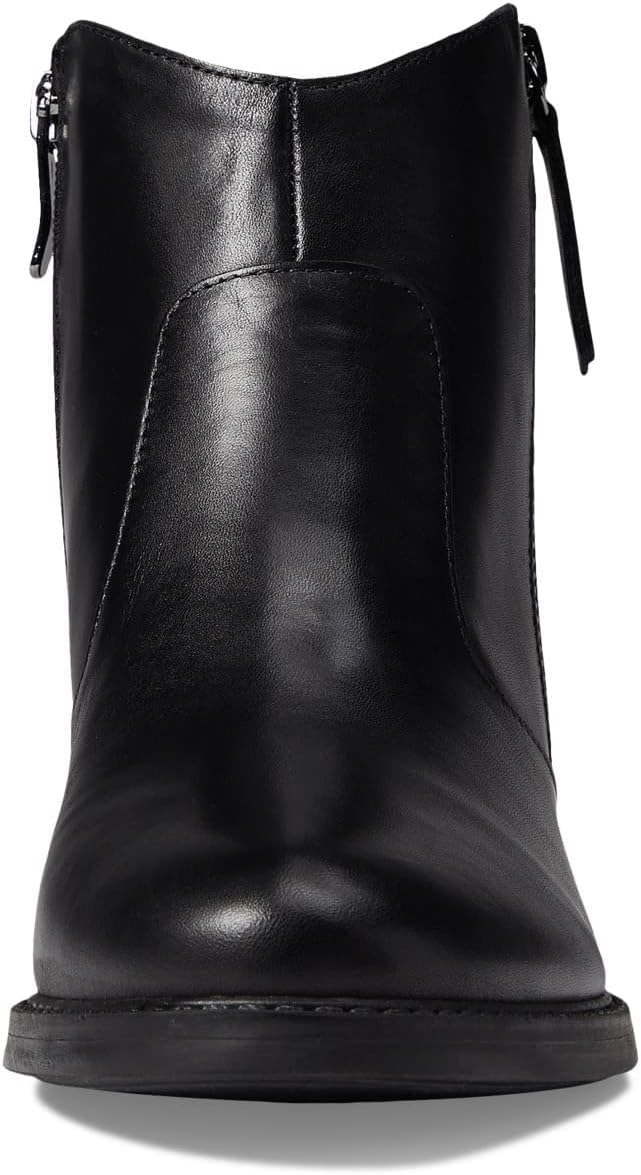 Easy Spirit Women's Lacy Block Heel Ankle Boots  Color Black Leather Size 11M