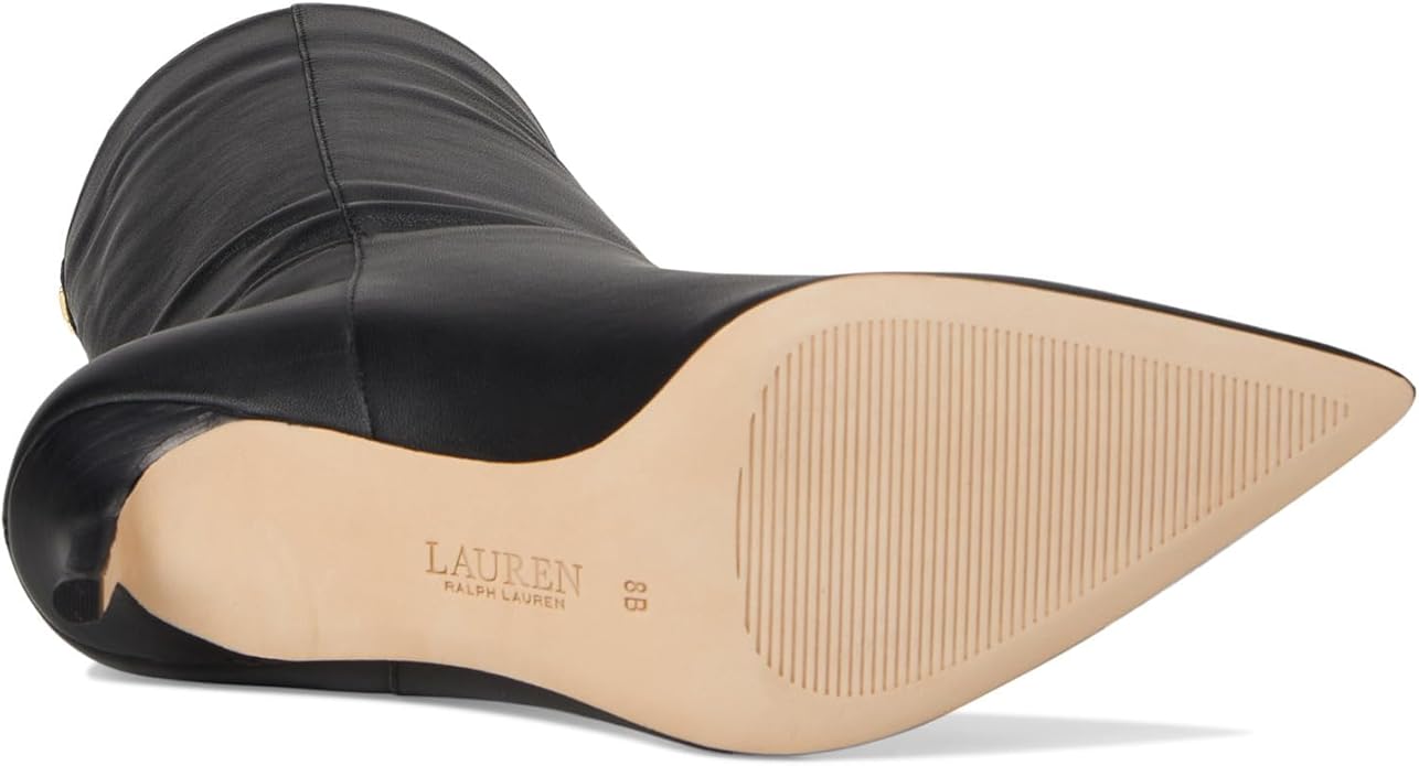 Lauren Ralph Lauren Women's Leanna Dress Boots  Black Size 9