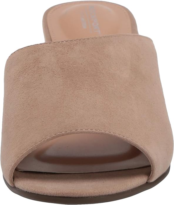 Rockport Women's Slide Wedge Sandal  Color Nougat Size 8.5M