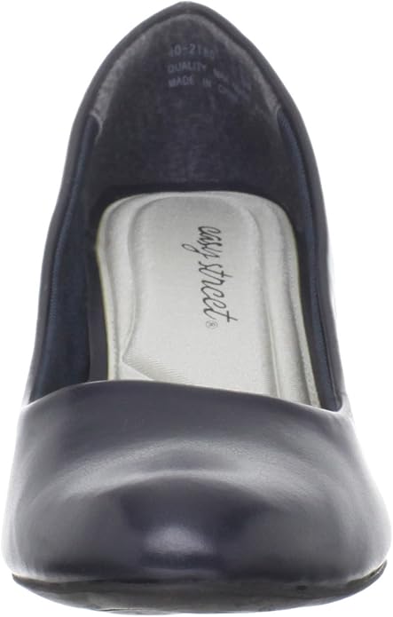 Easy Street Women's Fabulous Round Toe Pumps  New Navy Size 9