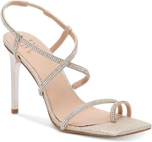 INC International Concepts Women's Arti Strappy Dress Sandals  Color Champagne Size 9.5M