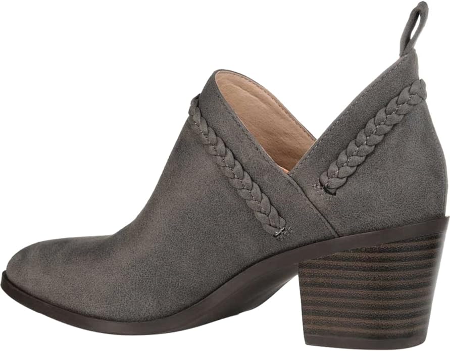 Journee Collection Women's Sophie Bootie  Color Gray Size 6.5M