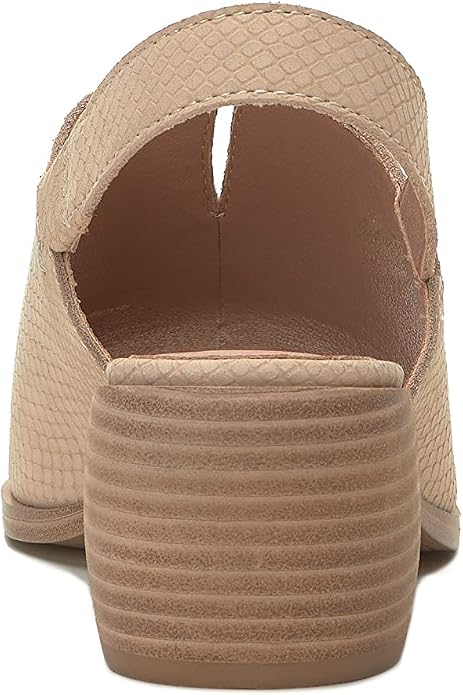 Lucky Brand Women's Jaila Block-Heel Slingback Sandals   Warm Sand Size 6.5