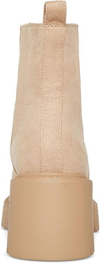 Madden Girl Trust Lug-Sole Chelsea Booties  Color Dark Taupe Size 9.5M