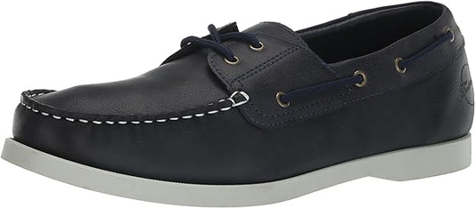 Weatherproof Vintage Men's Benny Boat Shoes  Color Navy Size 13M