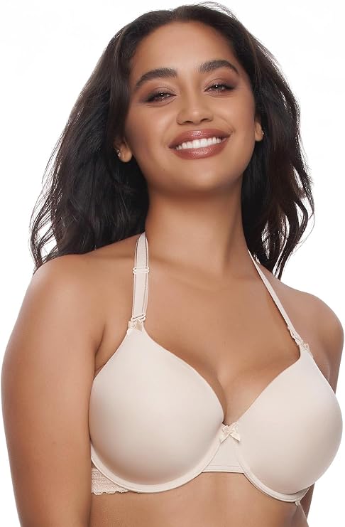 Paramour Gorgeous Memory Foam Contour T-shirt Bra  Bare Size 32DD
