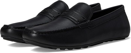 Calvin Klein Men's Oliver Logo Driving Style Loafer  Black Size 9.5
