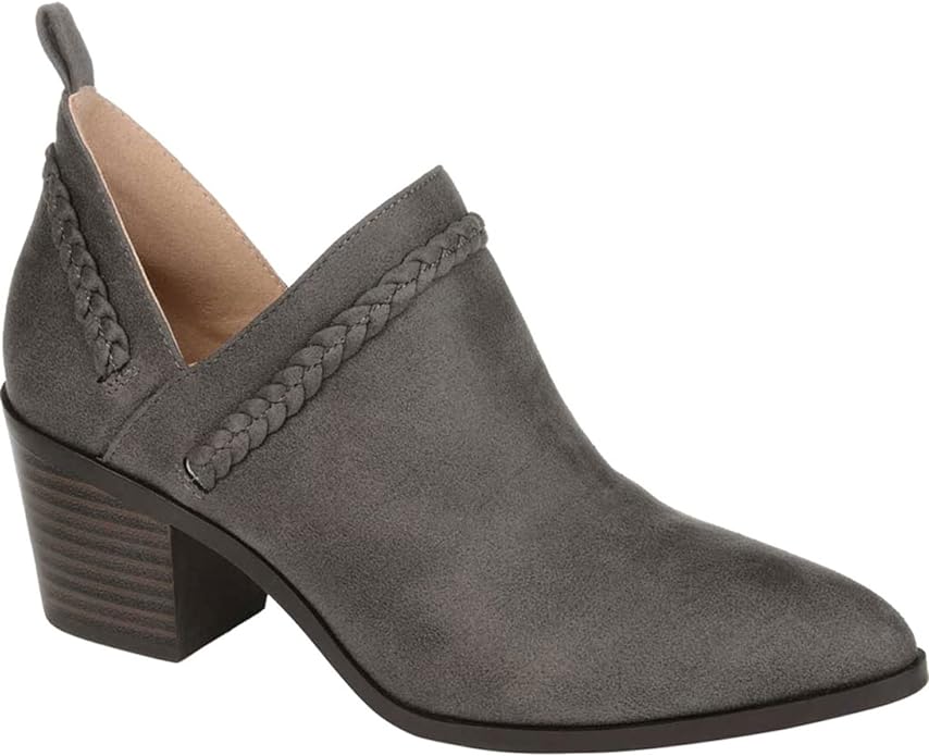 Journee Collection Women's Sophie Bootie  Color Gray Size 6.5M