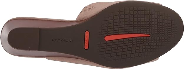 Rockport Women's Slide Wedge Sandal  Color Nougat Size 8.5M