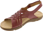Easy Spirit Women's Mar Sandals  Medium Red Size 9