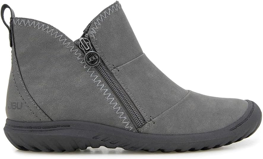 JBU Women's Piper Water Resistant Booties  Charcoal Size 8.5