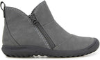 JBU Women's Piper Water Resistant Booties  Charcoal Size 8.5