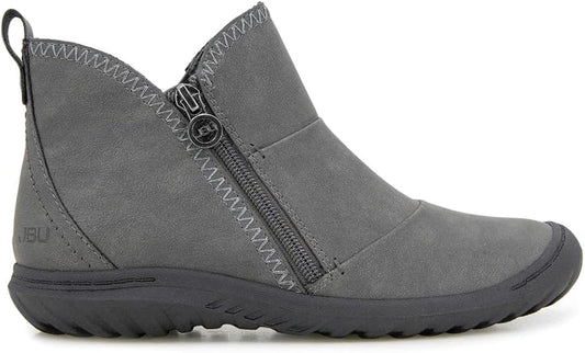 JBU Women's Piper Water Resistant Booties  Charcoal Size 8.5