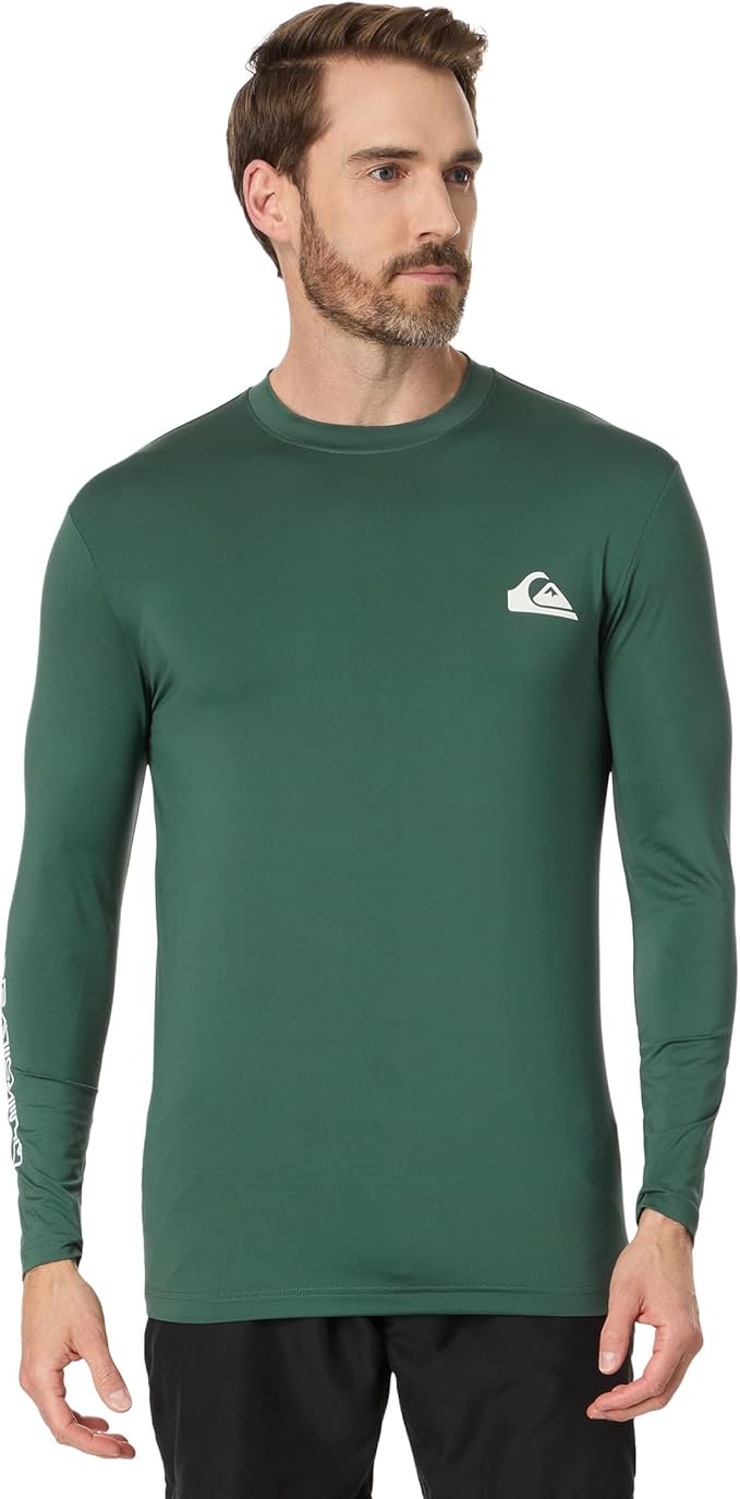 Quiksilver Men's Everyday Surf Long Sleeve T-Shirt  Forest Size XL