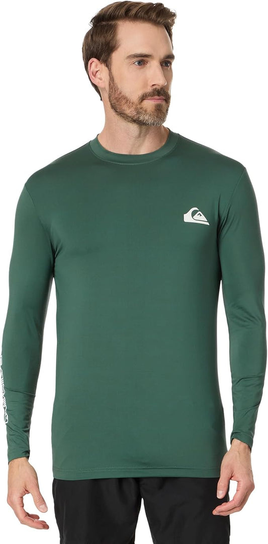 Quiksilver Men's Everyday Surf Long Sleeve T-Shirt  Forest Size XL