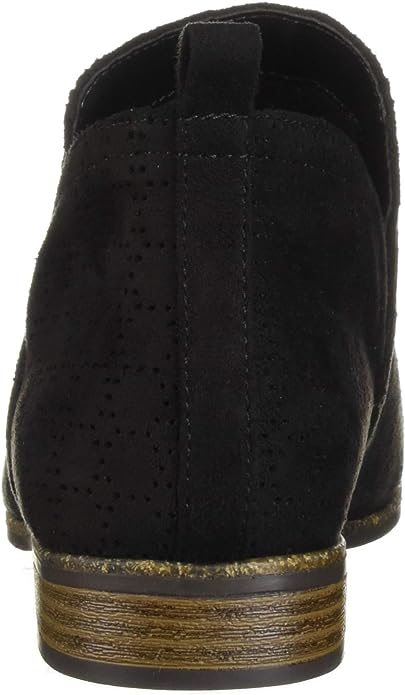 Dr. Scholl's Women's Rate Ankle Boot  Color Black Microfiber Size 9M