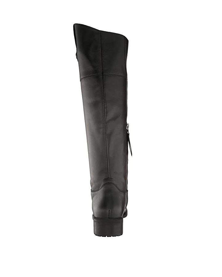 Sam Edelman Women's Drina Knee High Boot  Color Black Leather Size 6.5M
