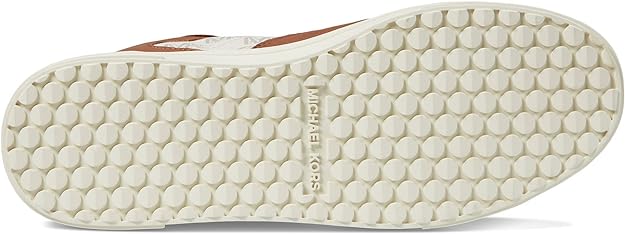 Michael Kors Men's Baxter Mixed-Media Sneakers  Color Natural Size 9