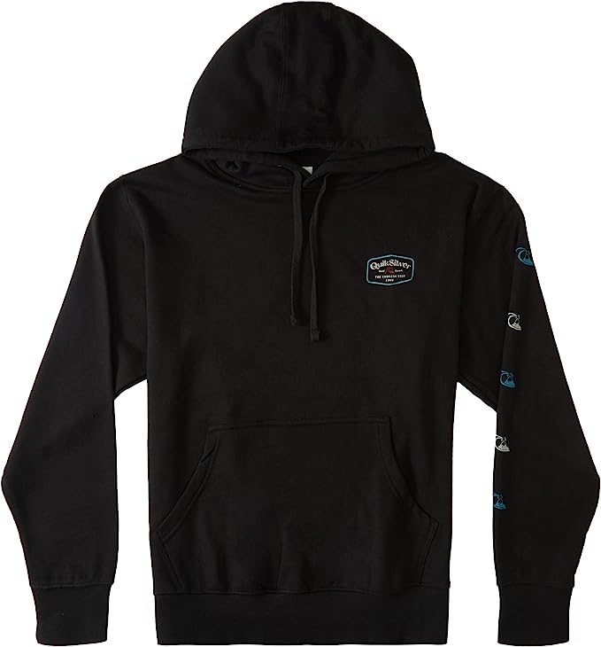 Quiksilver Men's Into The Clouds Hoodie  Color Black Size S