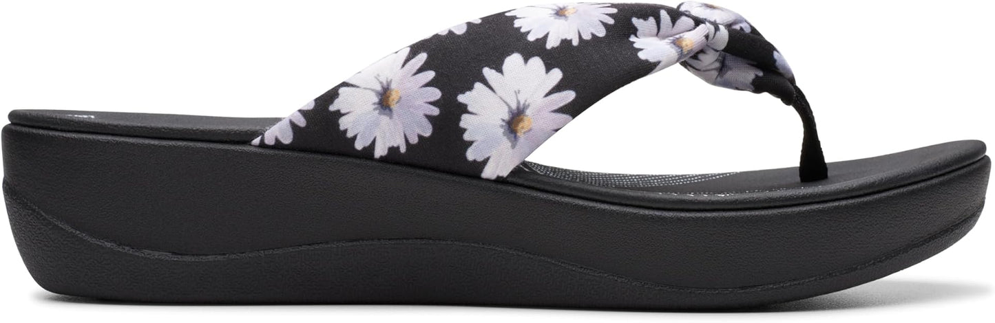 Clarks Women's Arla Glison Slip-On  Black Multi Size 8
