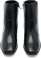 Journee Collection Women's Renna Chelsea Boots   Black Smooth Size 7.5