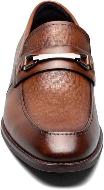 Stacy Adams Men's Kaylor Bit Dress Loafer  Cognac Size 8