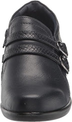Easy Street Women's Stroll Double Buckle Bootie Fashion Boots  Color Navy Size 6N