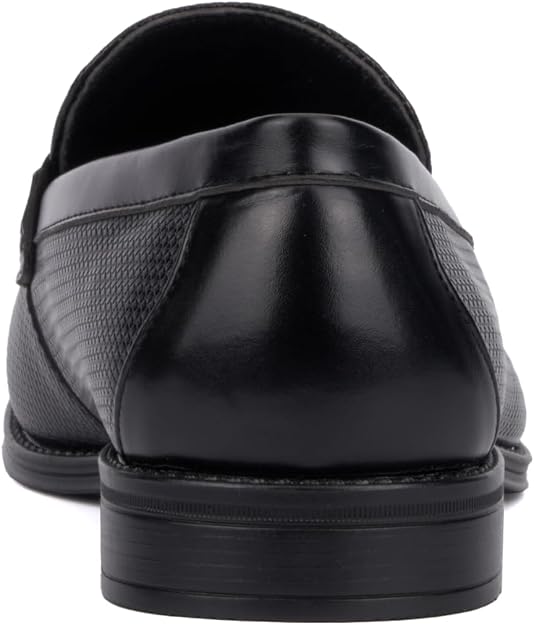 New York & Company Men's Malthe Dress Bit Loafers  Black Size 13