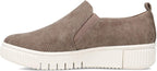 Soul Naturalizer Women's Turner Slip-On Sneakers  Grey Faux Leather Size 6W